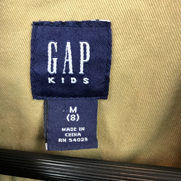 Gap Kids Classic Denim Jean Jacket Boys Medium/8 - Picture 3 of 5
